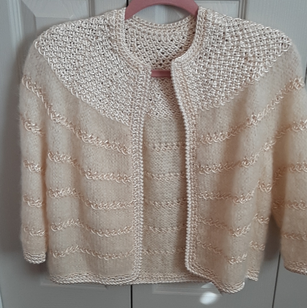 Vintage open sweater